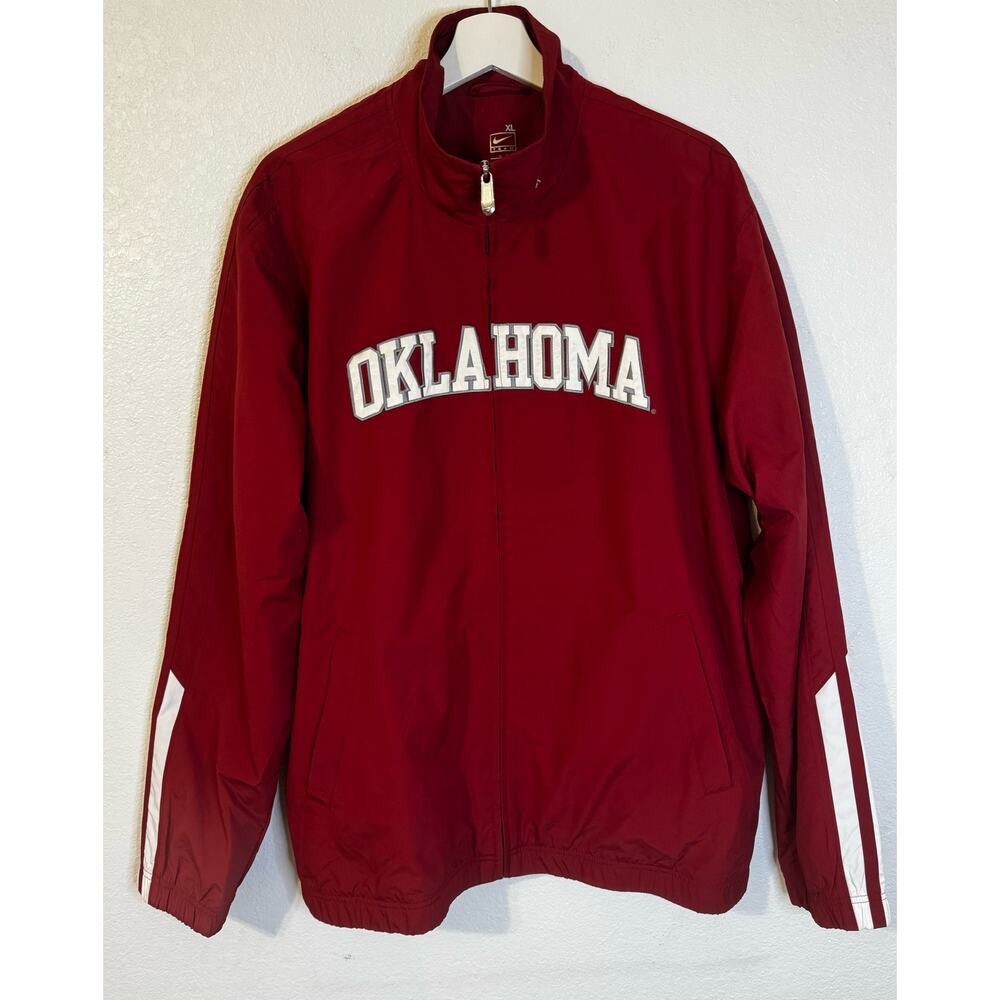 Nike University of Oklahoma Men's‎ Full Zip Jacket Size XL